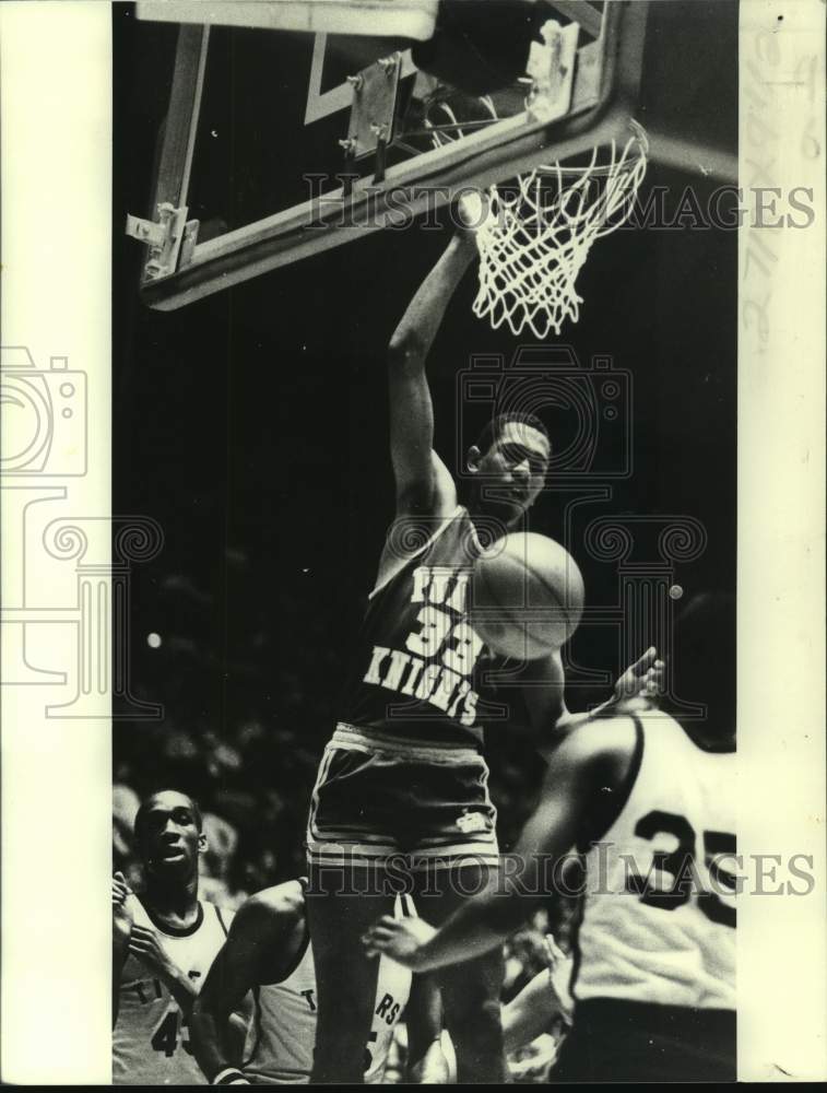 1983 Press Photo Basketball - Dwayne Lewis Playing for St. Augustine - nos19941- Historic Images