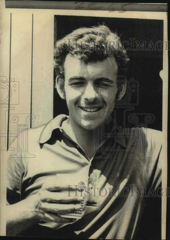 1971 Press Photo British Open golf leader Tony Jacklin - nos21767- Historic Images