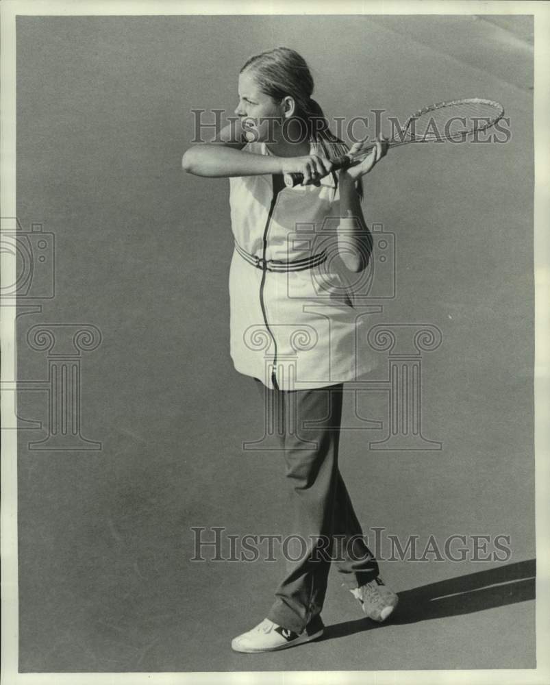 1976 Press Photo Tennis player Kay McDaniel - nos22175- Historic Images