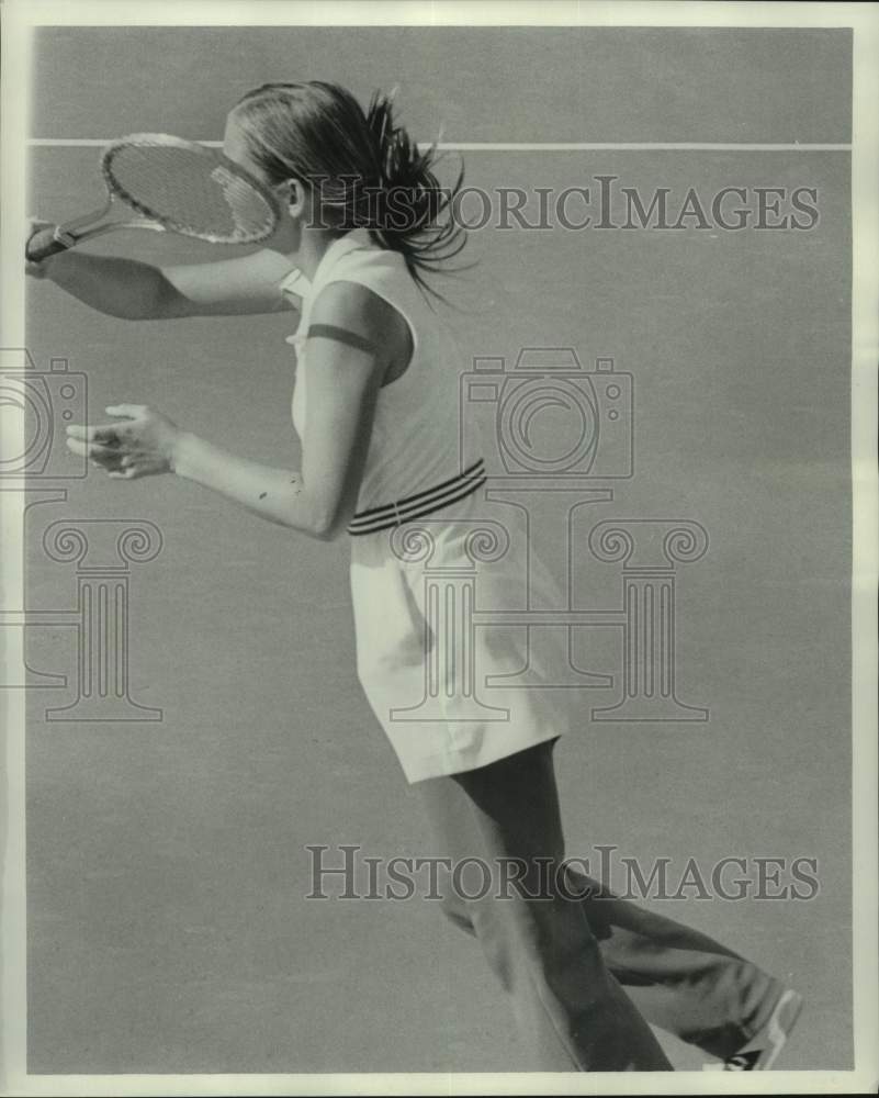 1976 Press Photo Tennis player Kay McDaniel- Historic Images