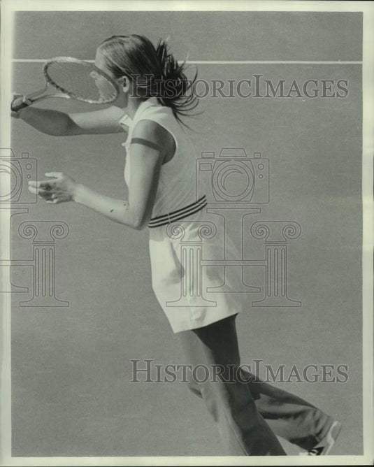 1976 Press Photo Tennis player Kay McDaniel- Historic Images