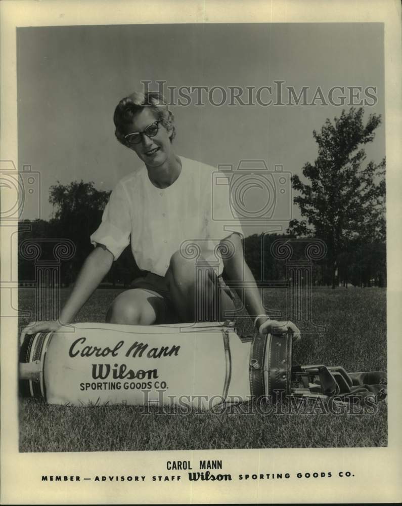 Press Photo Golfer Carol Mann - nos22284- Historic Images