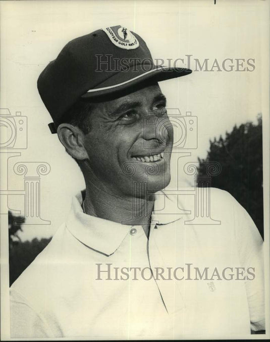 1967 Press Photo Pro golfer Dave Marr at Litchfield Park, Arizona- Historic Images