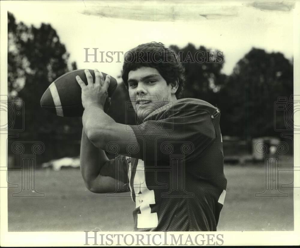 1980 Press Photo Football player Lance McHan - nos22779- Historic Images