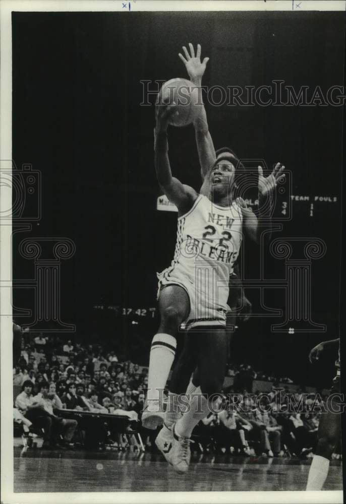 1978 Press Photo New Orleans college basketball player Nate Mills - nos23146- Historic Images