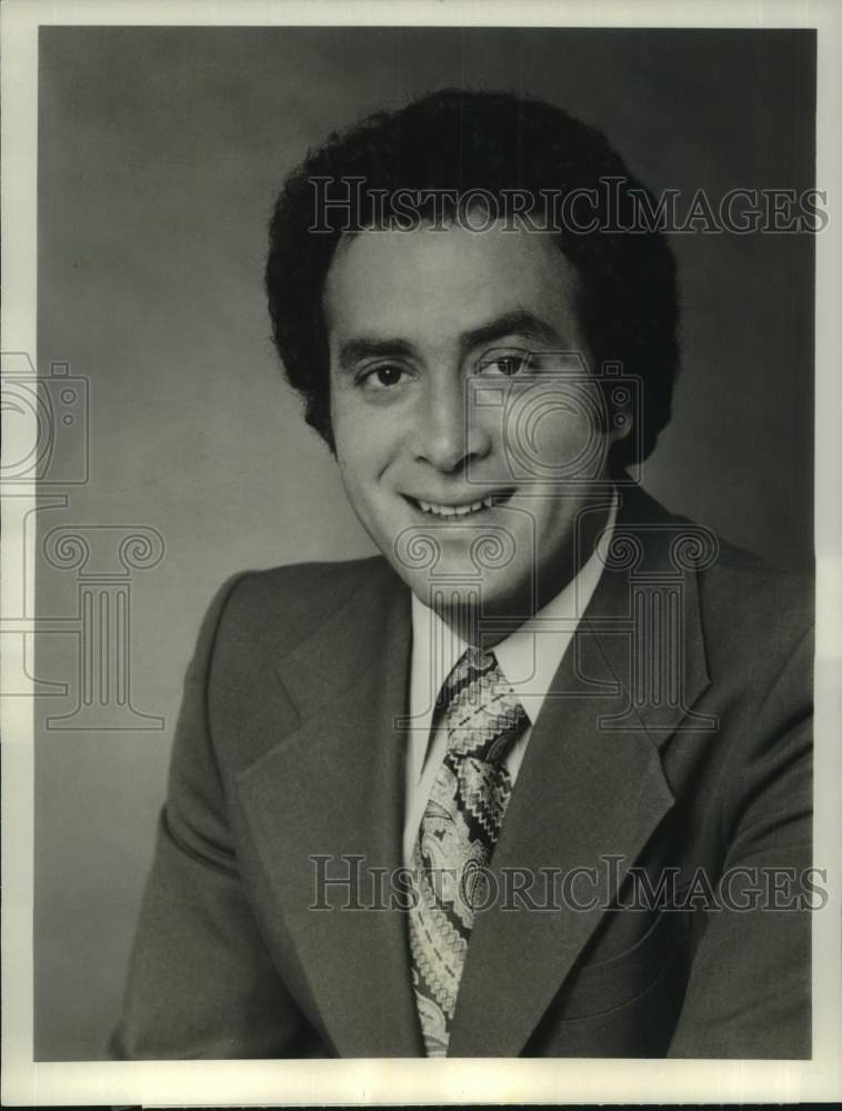 Press Photo Sportscaster Al Michaels - nos23324- Historic Images