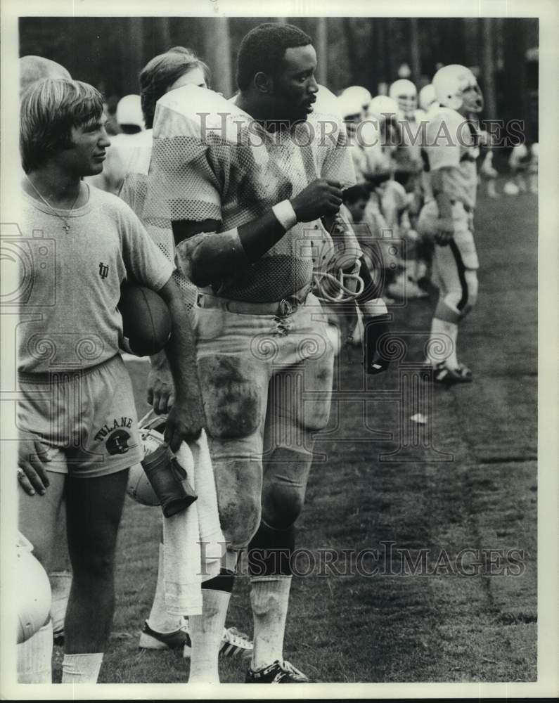 1978 Press Photo Tulane college football player Zack Mitchell - nos23364- Historic Images