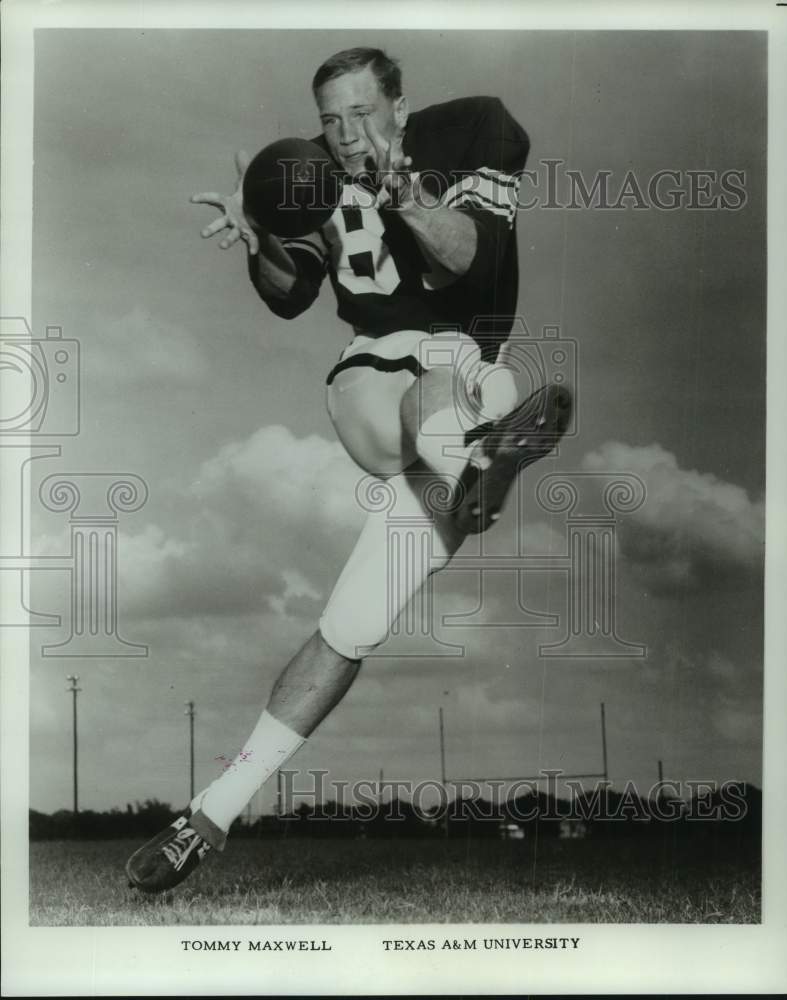 1969 Press Photo Texas A&amp;M college football player Tommy Maxwell- Historic Images