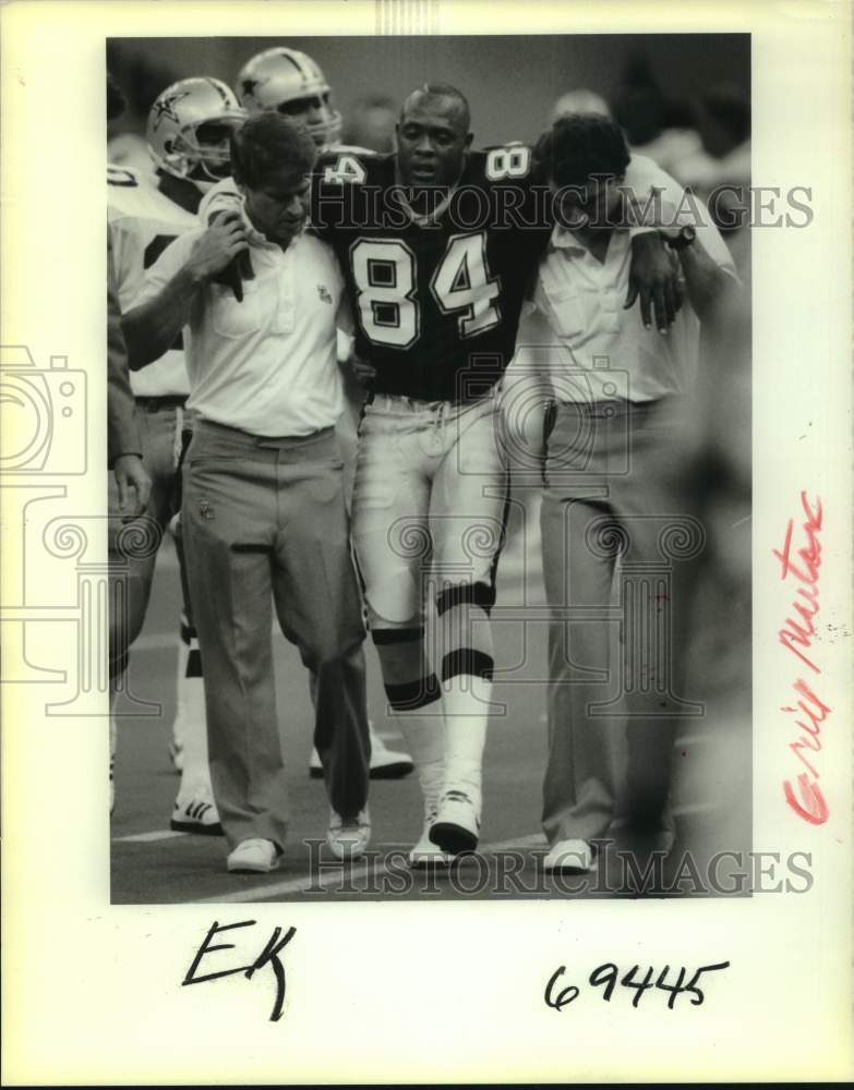 1989 Press Photo New Orleans Saints football player Eric Martin - nos23829- Historic Images