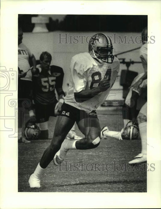 1985 Press Photo New Orleans Saints football player Eric Martin - nos23836- Historic Images