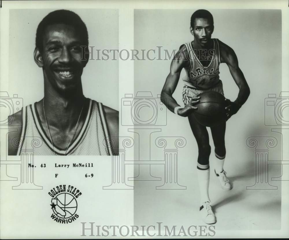 1978 Press Photo Golden State Warriors basketball player Larry McNeill- Historic Images