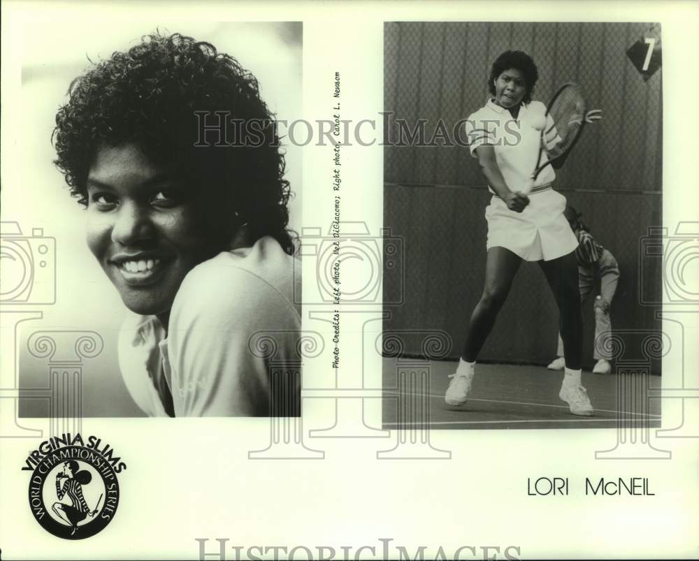 1987 Press Photo Tennis player Lori McNeil- Historic Images