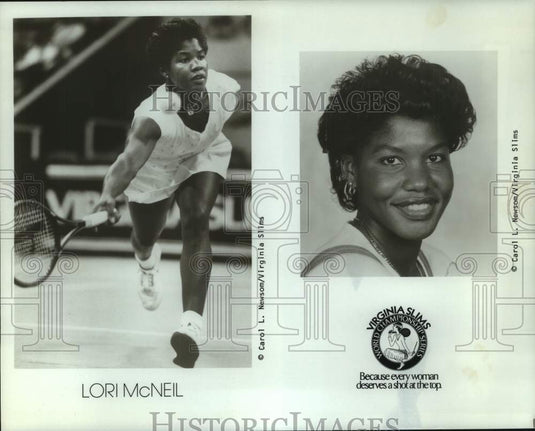 1989 Press Photo Tennis player Lori McNeil - nos24143- Historic Images