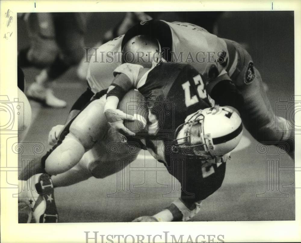 1990 Press Photo Tulane and Florida State play college football - nos24318- Historic Images