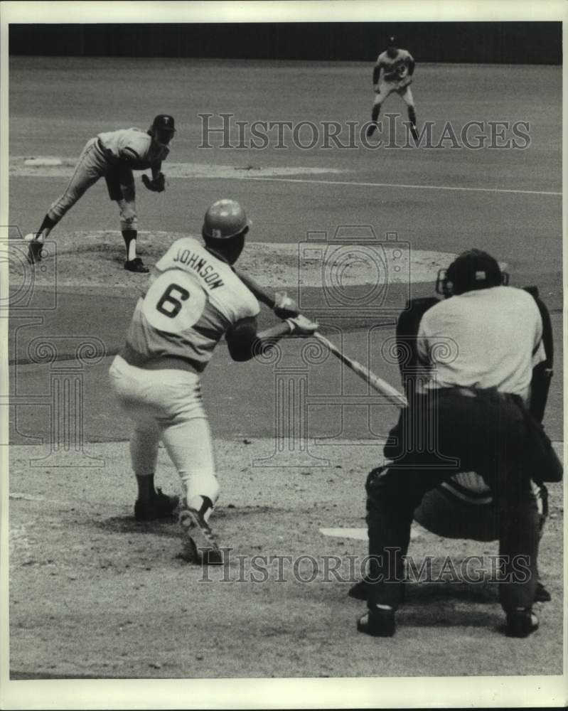 1976 Press Photo Baseball played in the Louisiana Superdome - nos24489- Historic Images