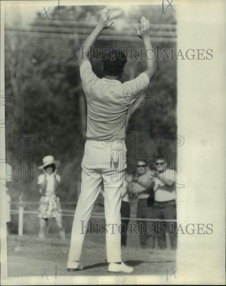 1970 Press Photo Golfer Rich Martinez at Lakewood Country Club - nos24984- Historic Images