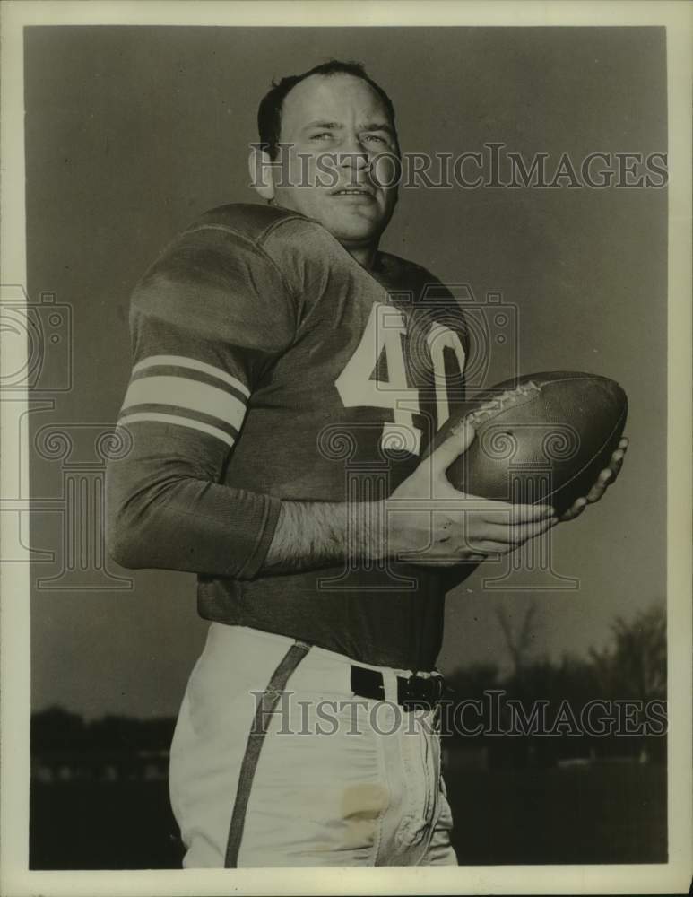 1952 Press Photo Michigan State football player Don McAuliffe - nos24987- Historic Images