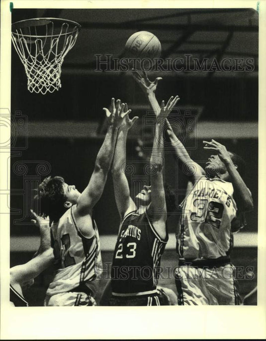 1988 Press Photo Rummel basketball player Tronn Moller