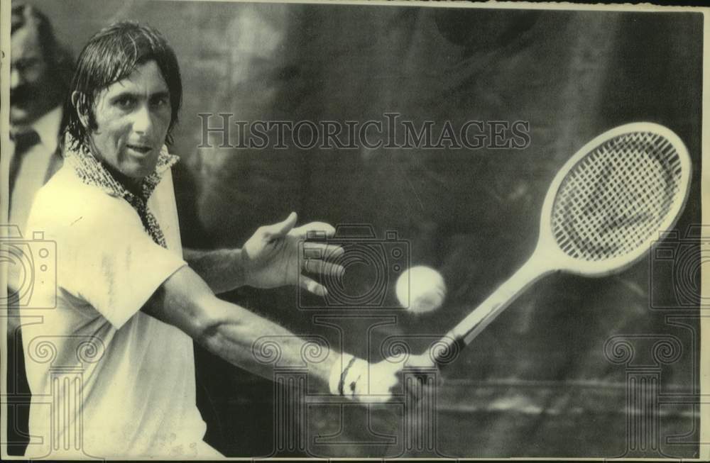 1975 Press Photo Tennis player Ilie Nastase - nos25291- Historic Images