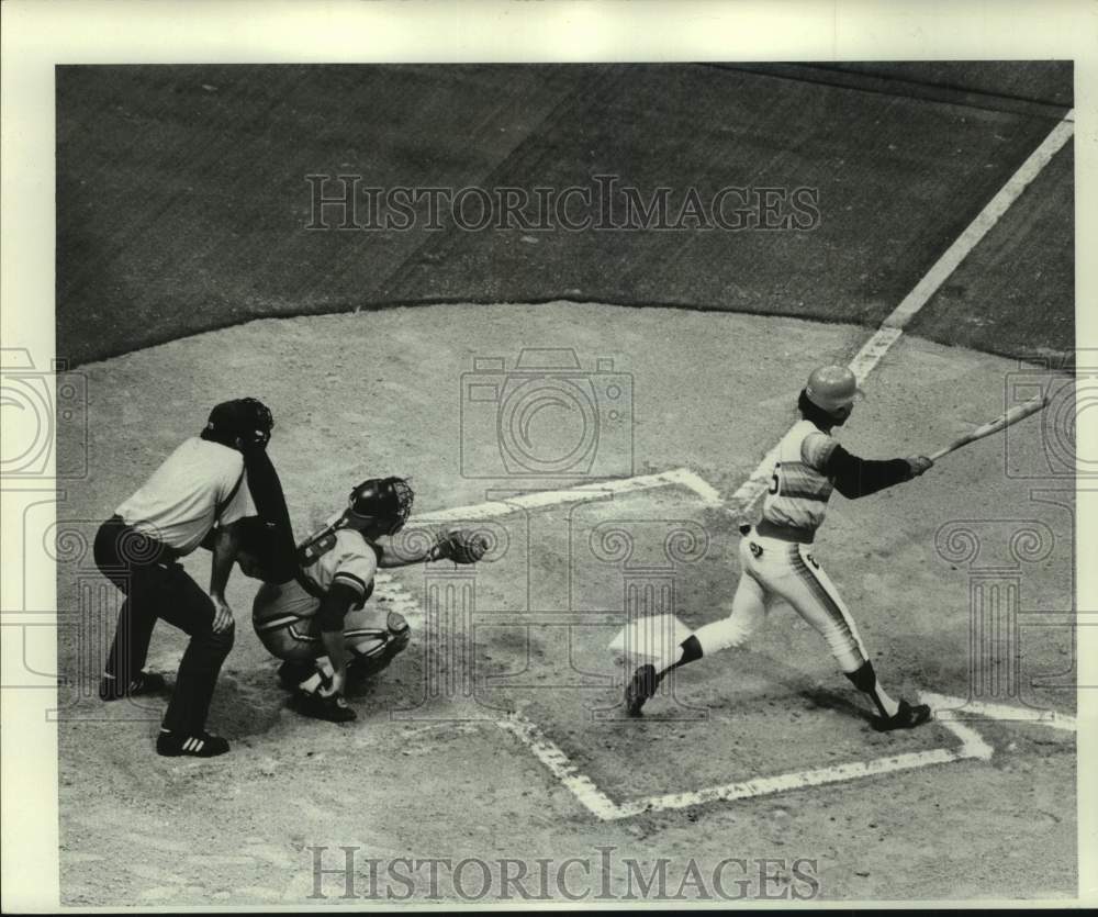 1976 Press Photo The Houston Astros play baseball in the Louisiana Superdome- Historic Images