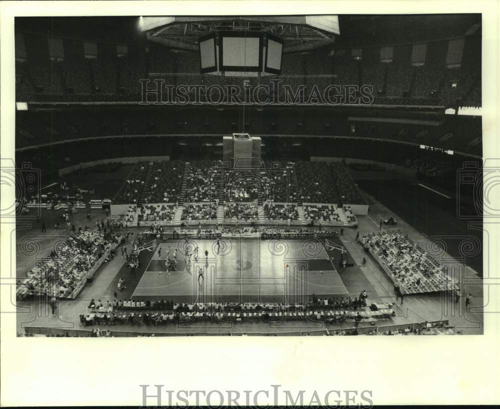 1987 Press Photo NCAA basketball in the Superdome - nos25809- Historic Images