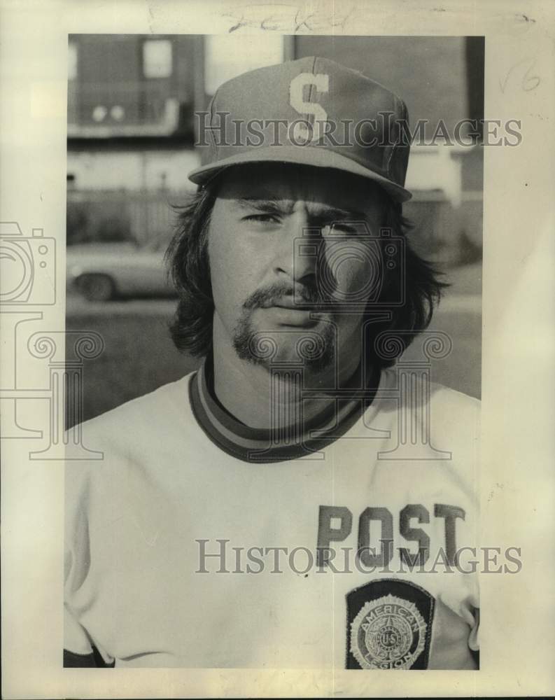 1975 Press Photo American Legion Post baseball player Nick Oliveri - nos25980- Historic Images