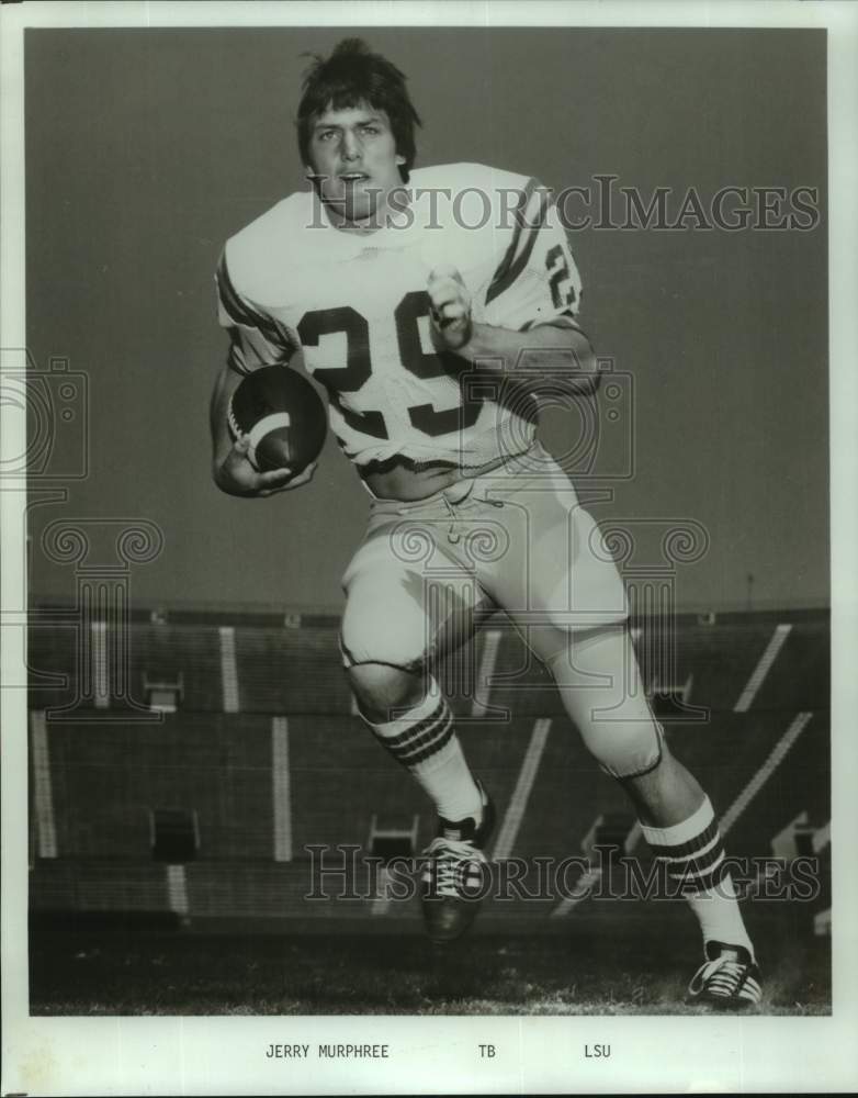 1980 Press Photo Louisiana State University football player Jerry Murphree- Historic Images