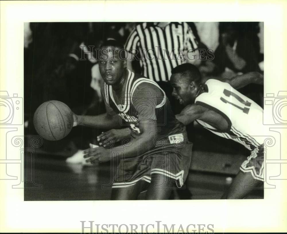 Press Photo High school basketball player Noel Jackson - nos26874- Historic Images