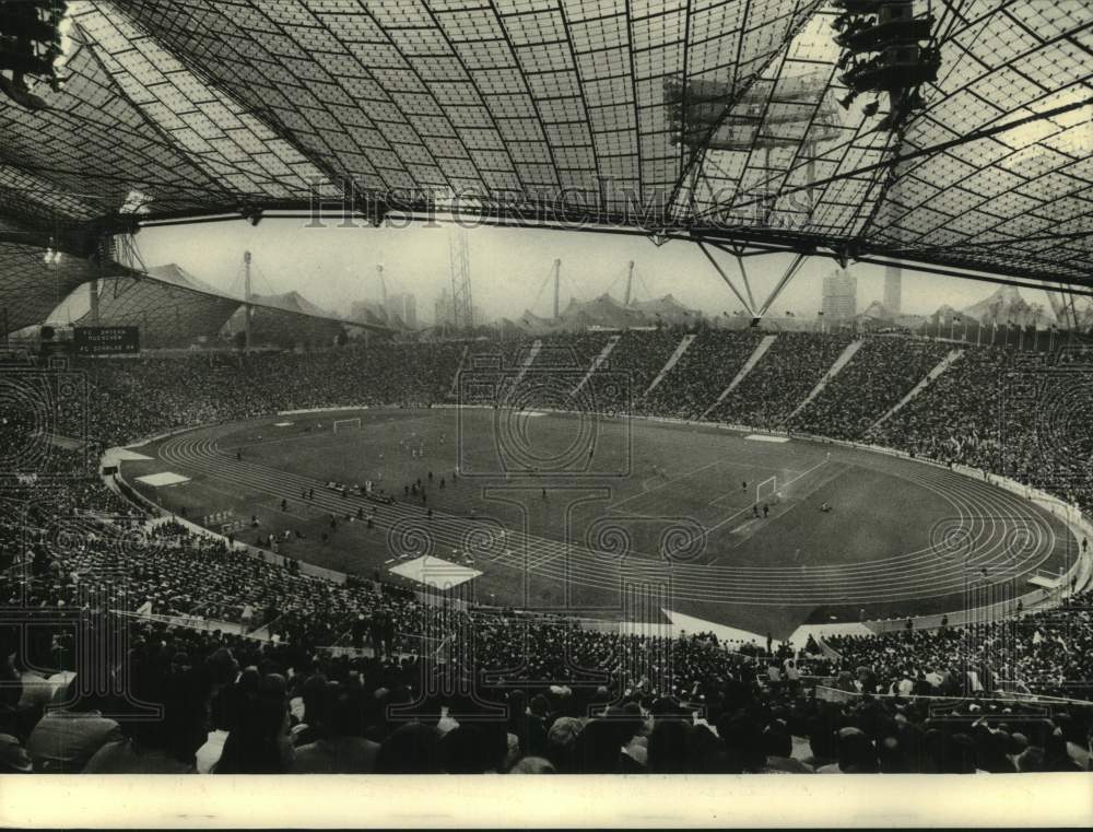 1972 Press Photo View of the 1972 Munich Olympic Games Olympic Stadium venue- Historic Images