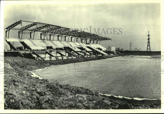Press Photo Olympics venue under construction - nos26995- Historic Images