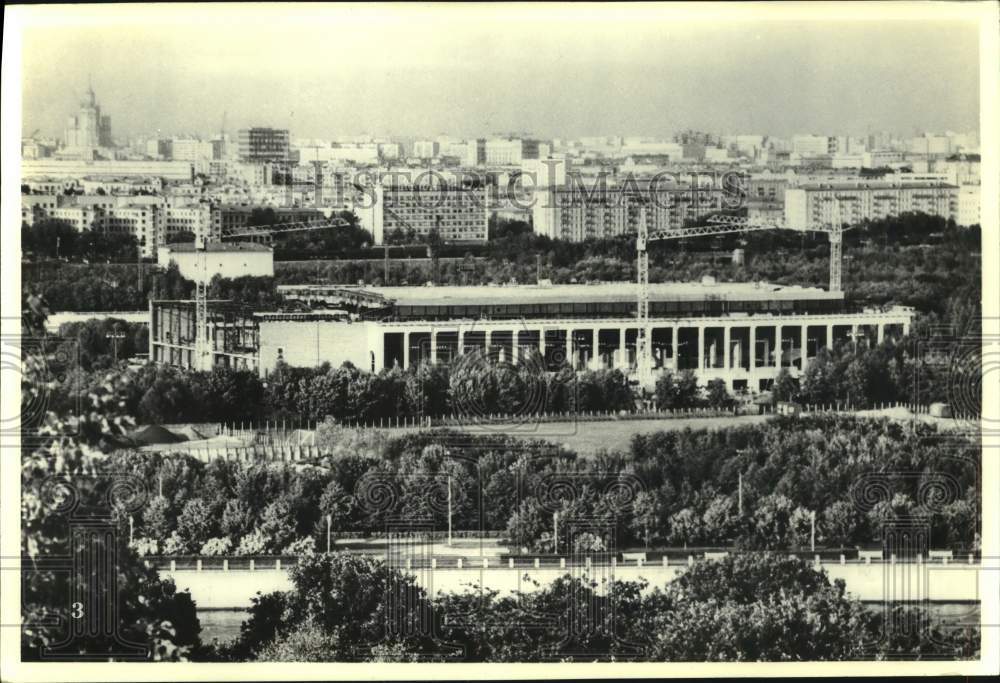 Press Photo Buildings related to the Olympics - nos27000- Historic Images