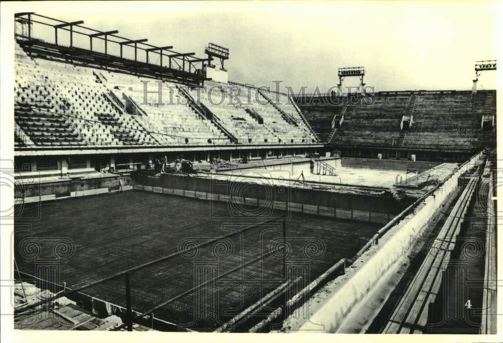 Press Photo An Olympics facility under construction - nos27002- Historic Images