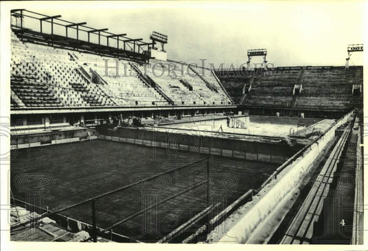 Press Photo An Olympics facility under construction - nos27002- Historic Images