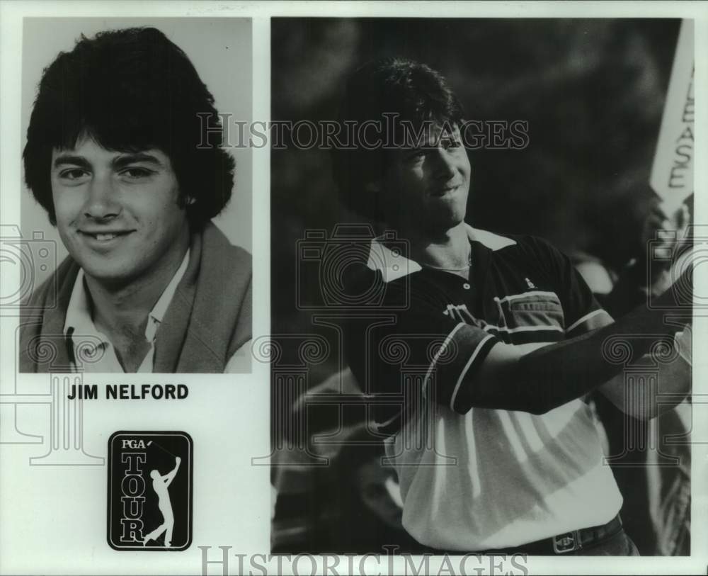 1984 Press Photo PGA Tour golfer Jim Nelford - nos27305- Historic Images