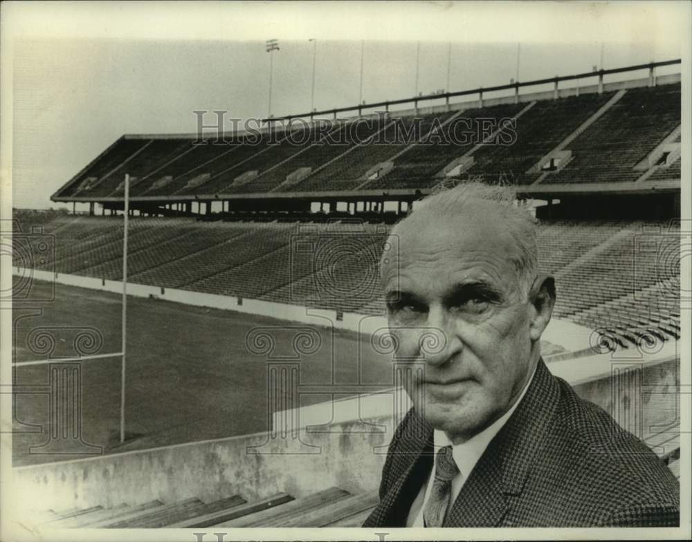 Press Photo Rice college football coach Jess Neely - nos27322- Historic Images