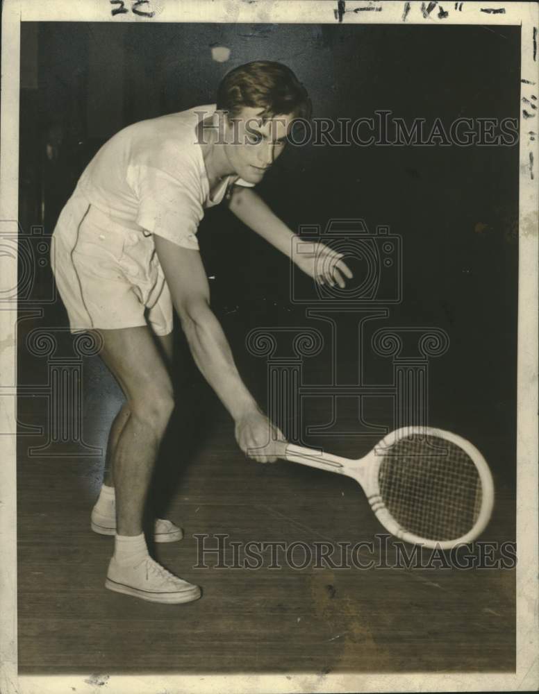 Press Photo Tennis player Frank Parker - nos27393- Historic Images