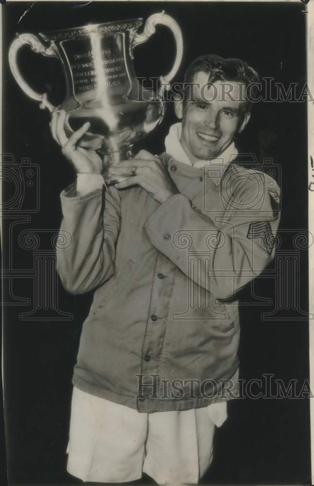 1978 Press Photo Tennis champion Frank Parker - nos27394- Historic Images