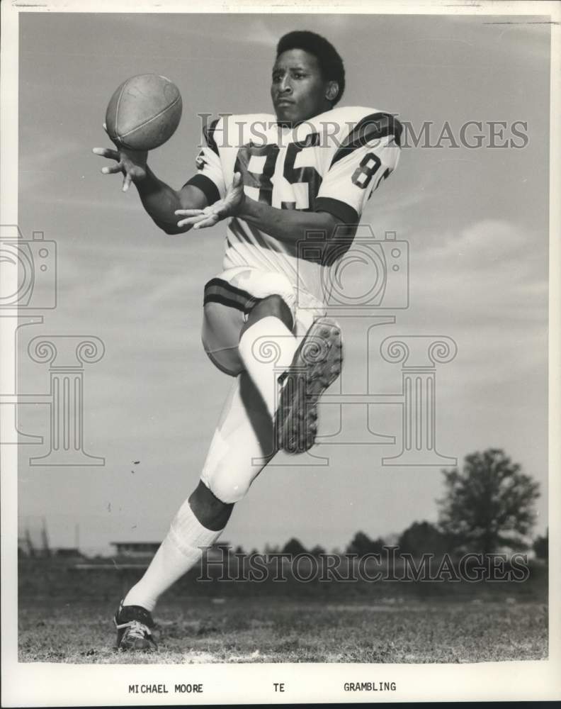 1978 Press Photo Grambling college football player Michael Moore - nos27810- Historic Images