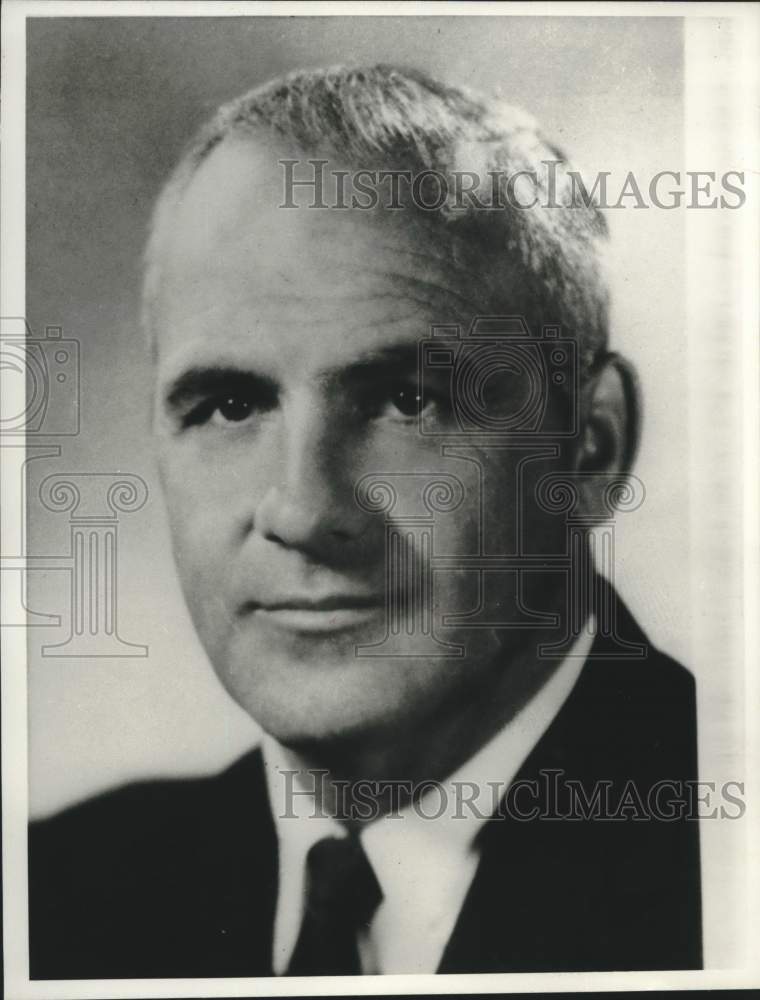 1967 Press Photo Indiana college football coach John Pont - nos28011- Historic Images