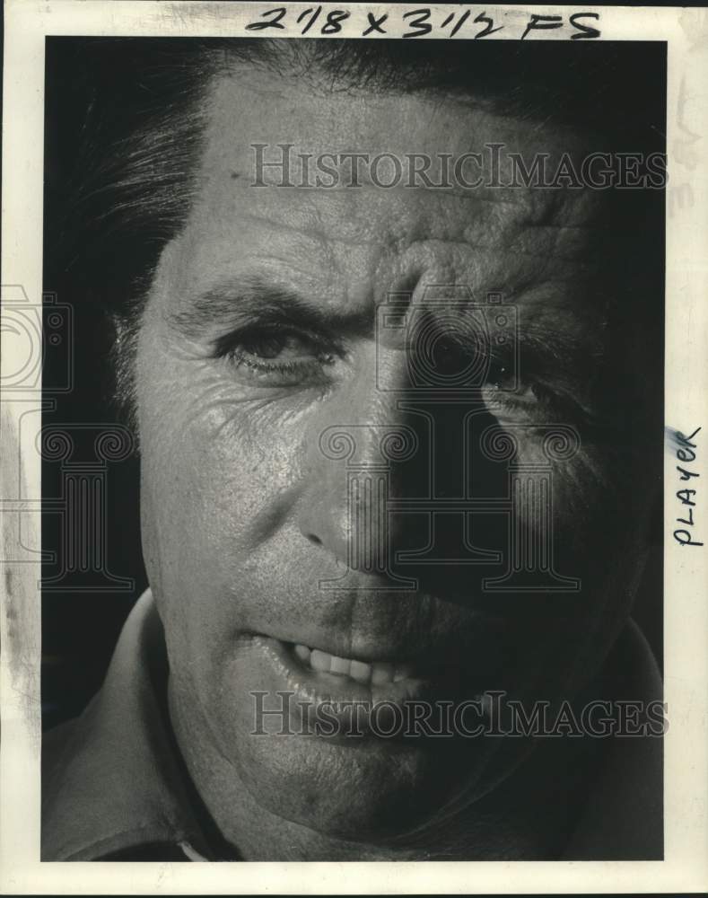 1978 Press Photo Close-up photo of golfer Gary Player - nos28156- Historic Images