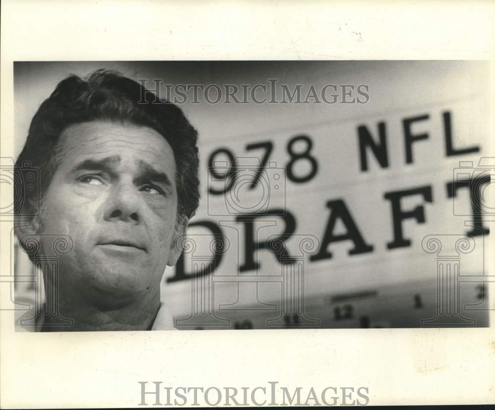 1978 Press Photo New Orleans Saints football coach Dick Nolan - nos28248- Historic Images