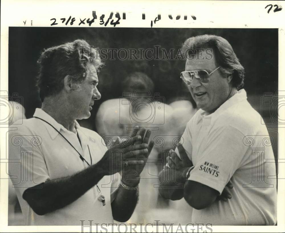 1979 Press Photo New Orleans Saints football coach Dick Nolan - nos28399- Historic Images