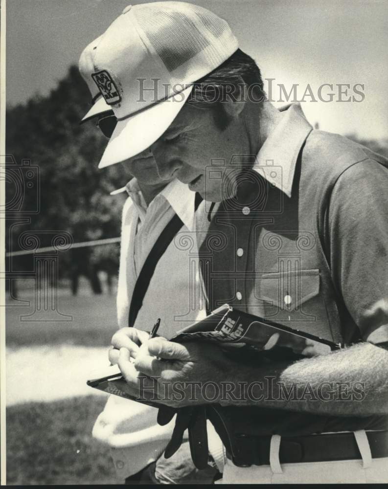 1978 Press Photo Golfer Gary Player plays the New Orleans Open - nos28655- Historic Images
