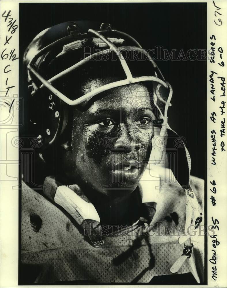 1978 Press Photo McDonogh High football player Elston Piper - nos28817- Historic Images