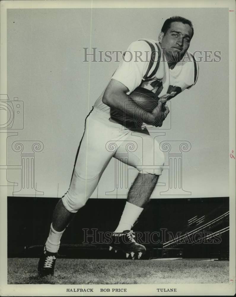 1967 Press Photo Tulane college football player Bob Price - nos28857- Historic Images