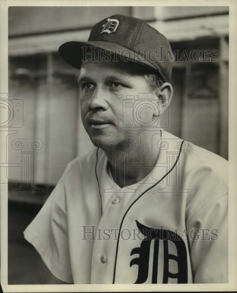 1967 Press Photo Detroit Tigers baseball player Jerry Priddy - nos28983- Historic Images