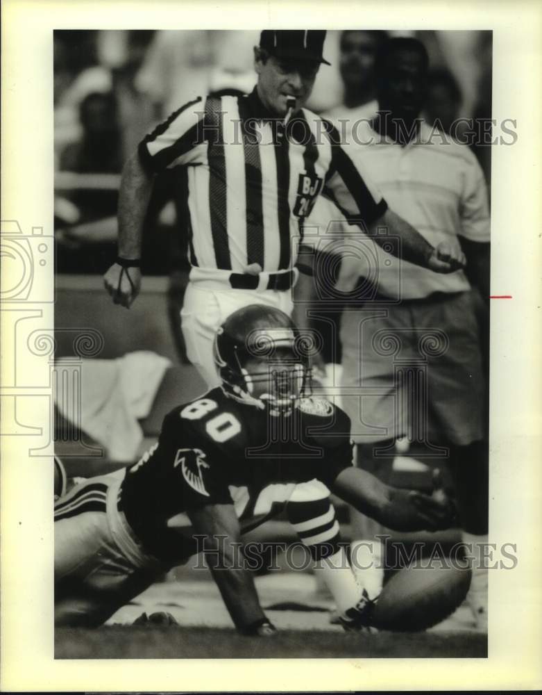 1990 Press Photo Atlanta Falcons football player Andre Rison - nos29338- Historic Images