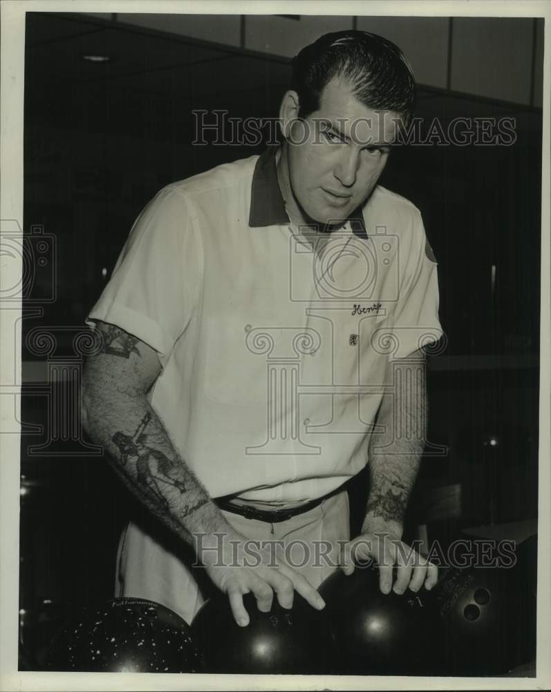 1967 Press Photo Bowler Henry Pargeau - nos29400- Historic Images