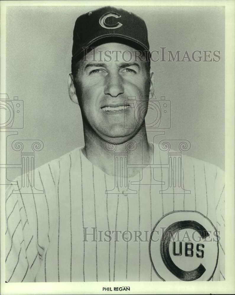 1972 Press Photo Chicago Cubs Baseball Phil Regan - nos29515- Historic Images