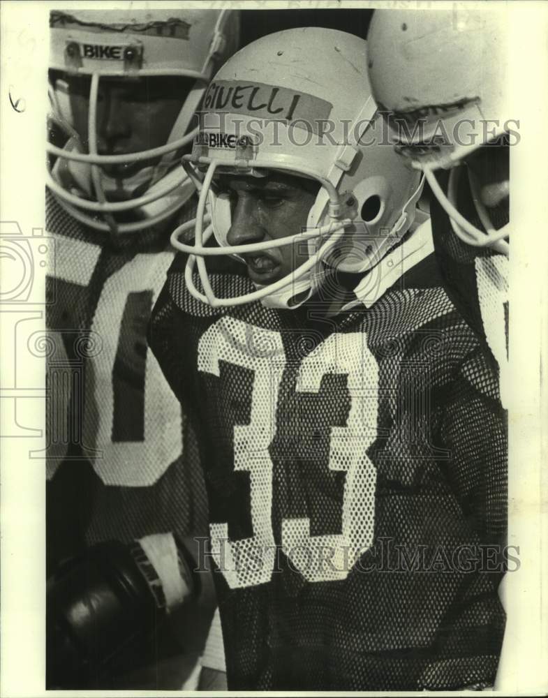 1980 Press Photo Football - Tulane&#39;s Reggie Reginelli with Teammates - nos29518- Historic Images